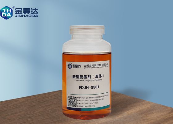 Хорошая цена Жидкостные веществые для облагораживания макулатуры FDJH9801 улучшают продукты бумаги ранг для уменьшения цены Deinking онлайн